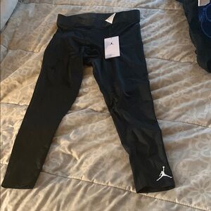 Nike Jordan Black Leggings with Logo